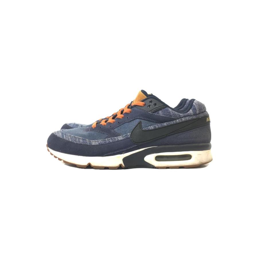 NIKE◇AIR MAX BW PREMIUM/エアマックスプレミアム/ネイビー/819523