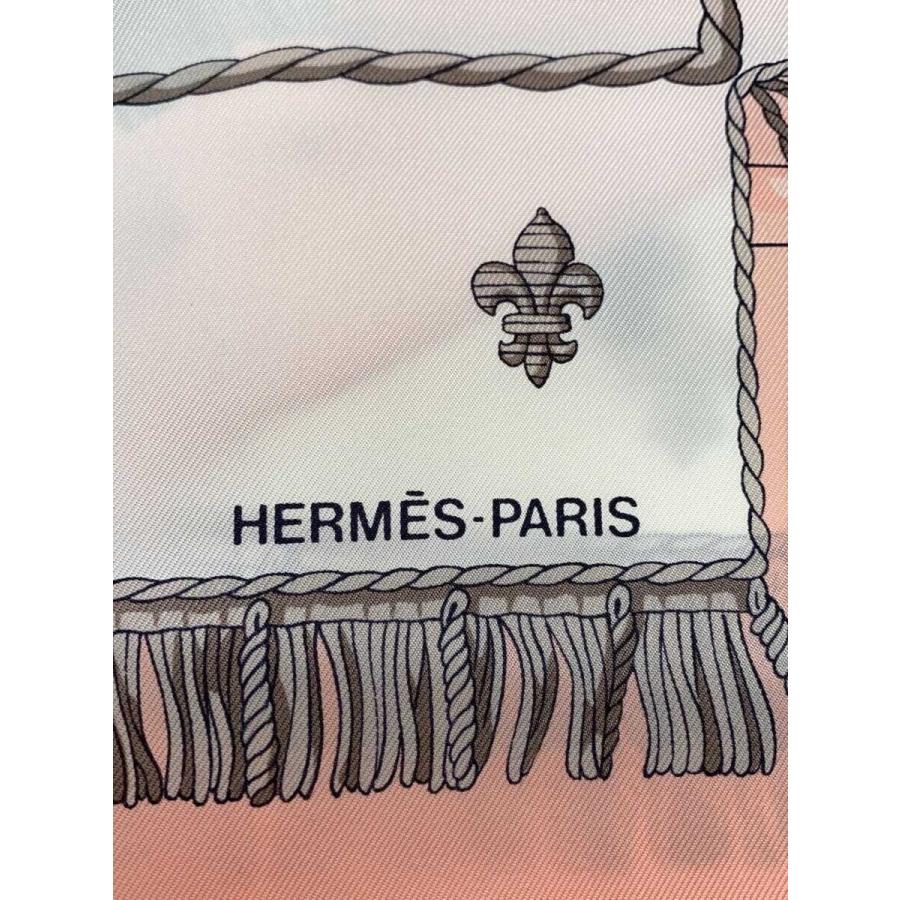 HERMES◆スカーフ/CARRE 90/シルク/PNK/レディース/001191s_2