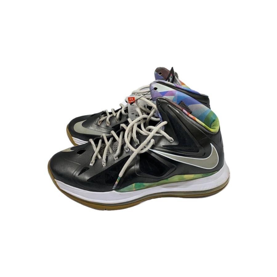 NIKE◇LEBRON X/レブロン10/ブラック/541100-004/30cm/BLK 