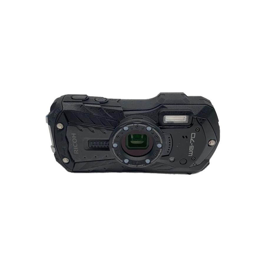 RICOH◇デジタルカメラ RICOH WG-70 [ブラック] : セカンド
