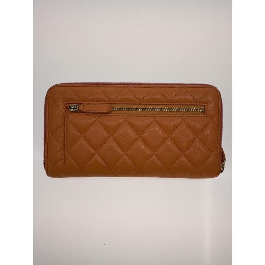 CHANEL◇長サイフ_マトラッセ_ゴートスキン_ラウンド_マルチカラー 