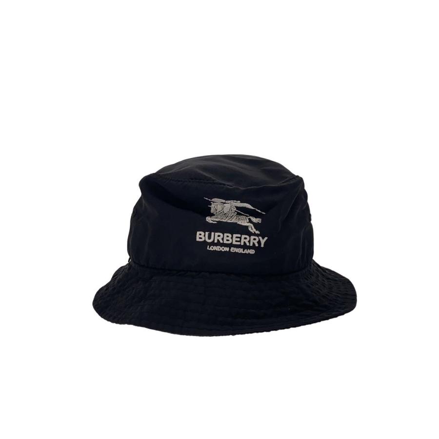 Supreme◇バケットハット/M/ナイロン/BLK/無地/メンズ : セカンド
