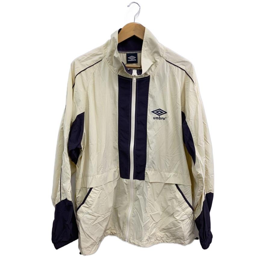 アダムエロペ　アンブロコラボ　ナイロンジャケット UMBRO◇×ADAM ET ROPE/別注トラックジャケットナイロンジャケット/L