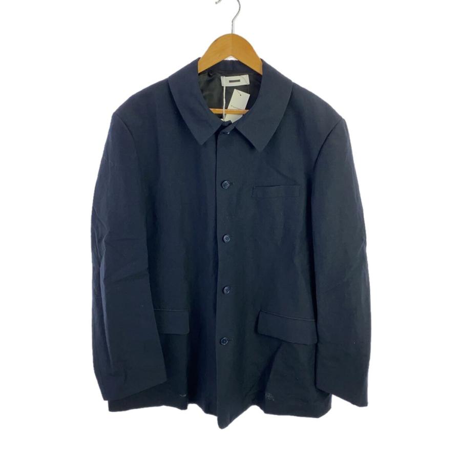 REVERBERATE◇round collar jacket/ジャケット/38/ウール/NVY REVERBERATE◇round collar jacket/ジャケット/38/ウール/NVY