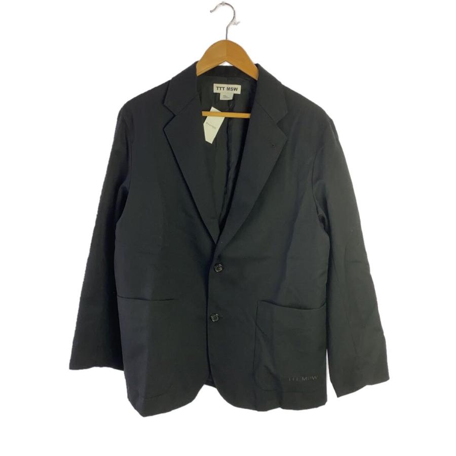 TTT MSW 24SS テーラードジャケット　ブラック　サイズM TTT MSW 24SS テーラードジャケット ブラック サイズM 【公式通販】