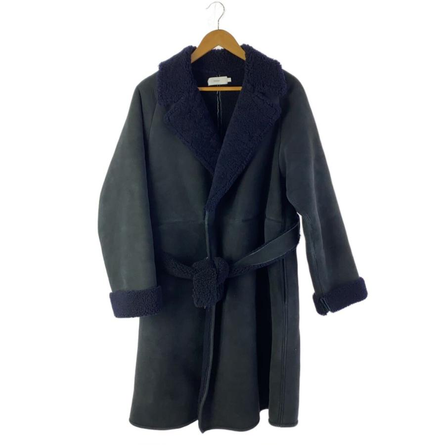 Graphpaper◇コート/1/ムートン/羊革/NVY/GPW16-CO06 : セカンド