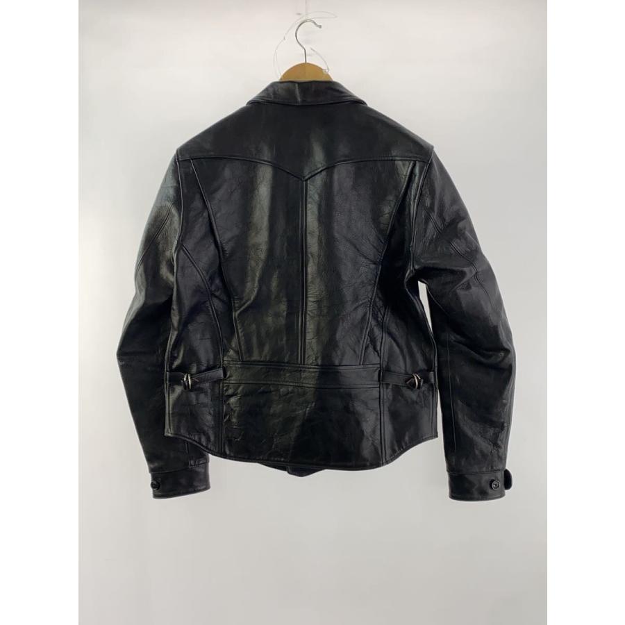 FINE CREEK LEATHERS◇ホースハイド/ダブルライダースジャケット/40