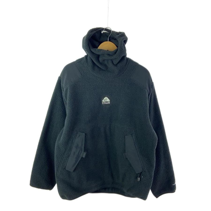 NIKE ACG フリースパーカー Supreme◇22AW/Nike ACG Fleece Pullover/パーカー/M/ポリエステル/BLK