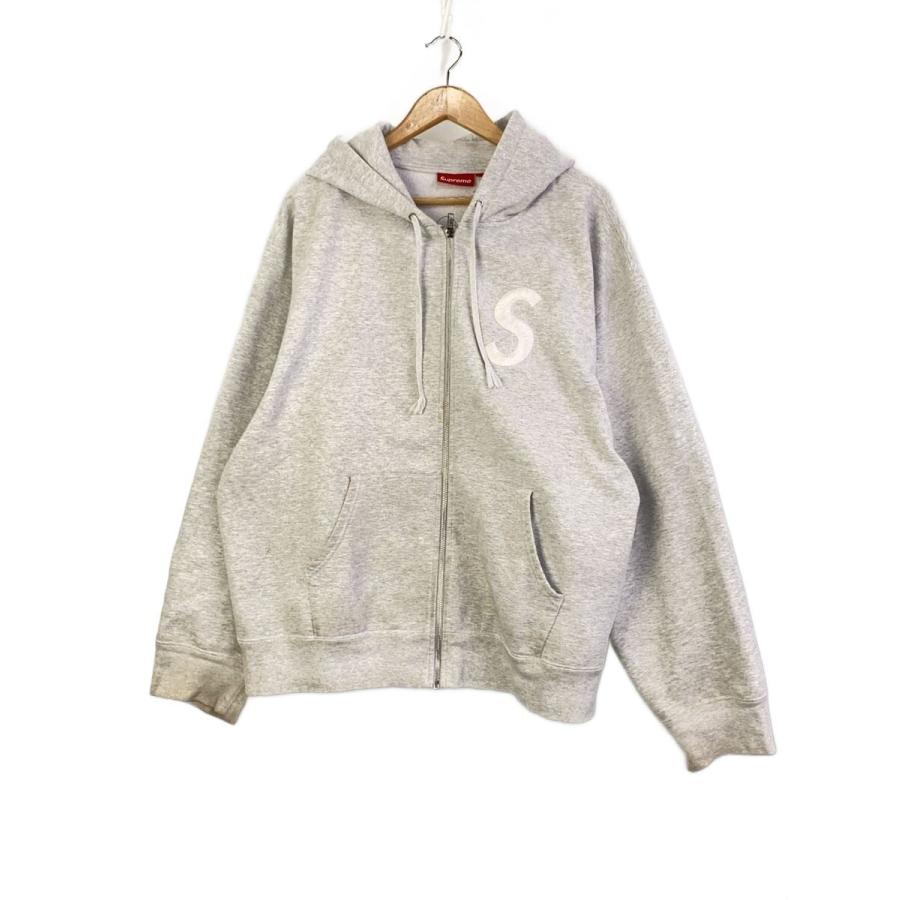 Supreme◇24FW/S Logo Zip Up Hooded Sweatshirt/ジップパーカー/XL