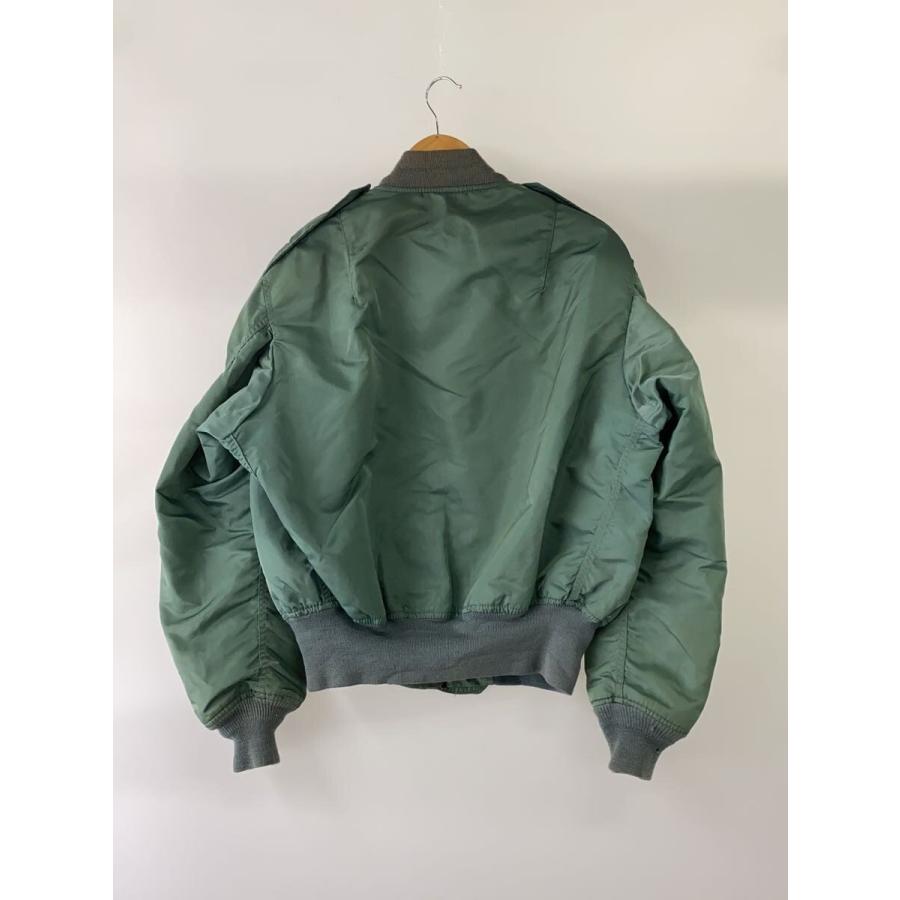 Alpha フライトジャケット N2B MA-1 ALPHA INDUSTRIES◇MA-1 L-2B/フライトジャケット/L/デニム/KHK/無地