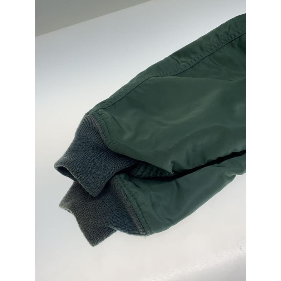 ALPHA INDUSTRIES◇MA-1 L-2B/フライトジャケット/L/デニム/KHK/無地