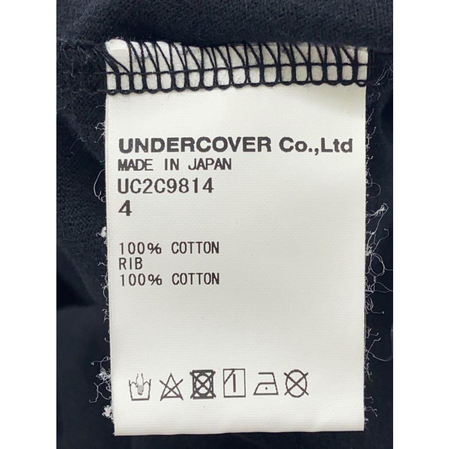 UNDERCOVER◆伊勢丹新宿店/コラボTシャツ/4/コットン/BLK/プリント/UC2C9814｜ssol-shopping｜04