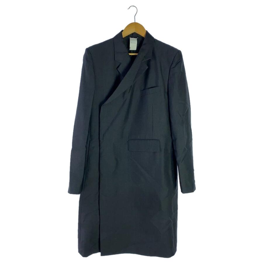 JOHN LAWRENCE SULLIVAN◇22AW/Mohair Wool Fly Flont Double Breasted