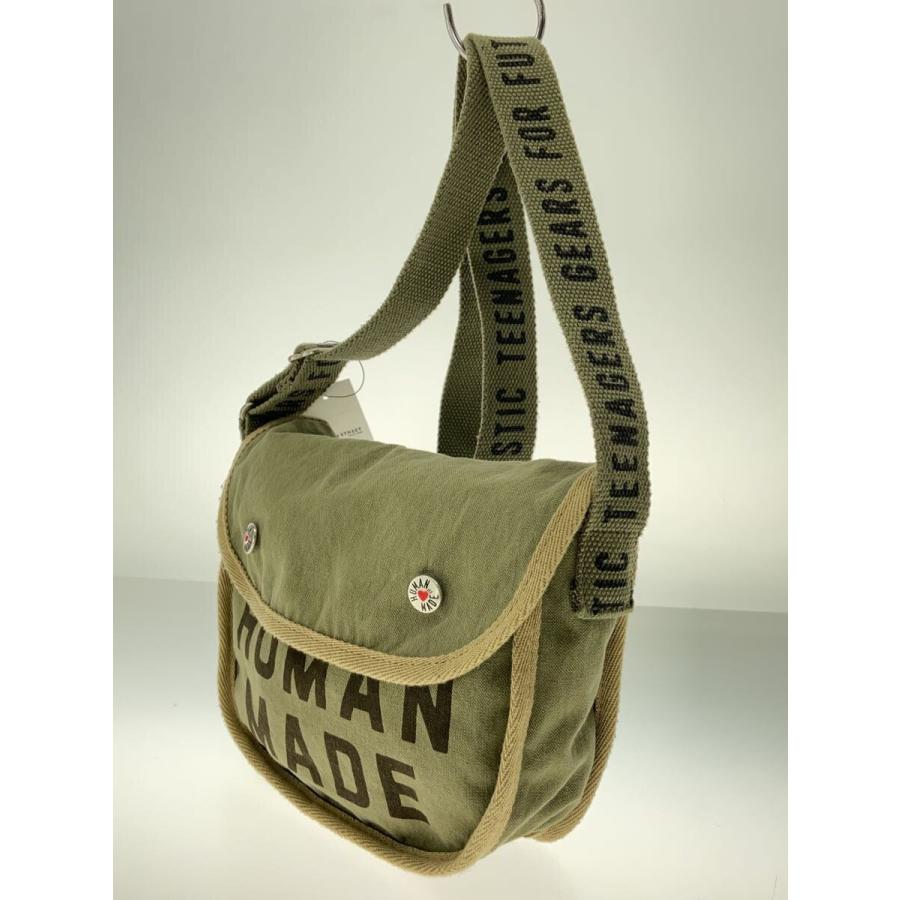HUMAN MADE◇Shoulder Bag Olive Drab/ショルダーバッグ HUMAN MADE◇Shoulder Bag Olive Drab/ショルダーバッグ