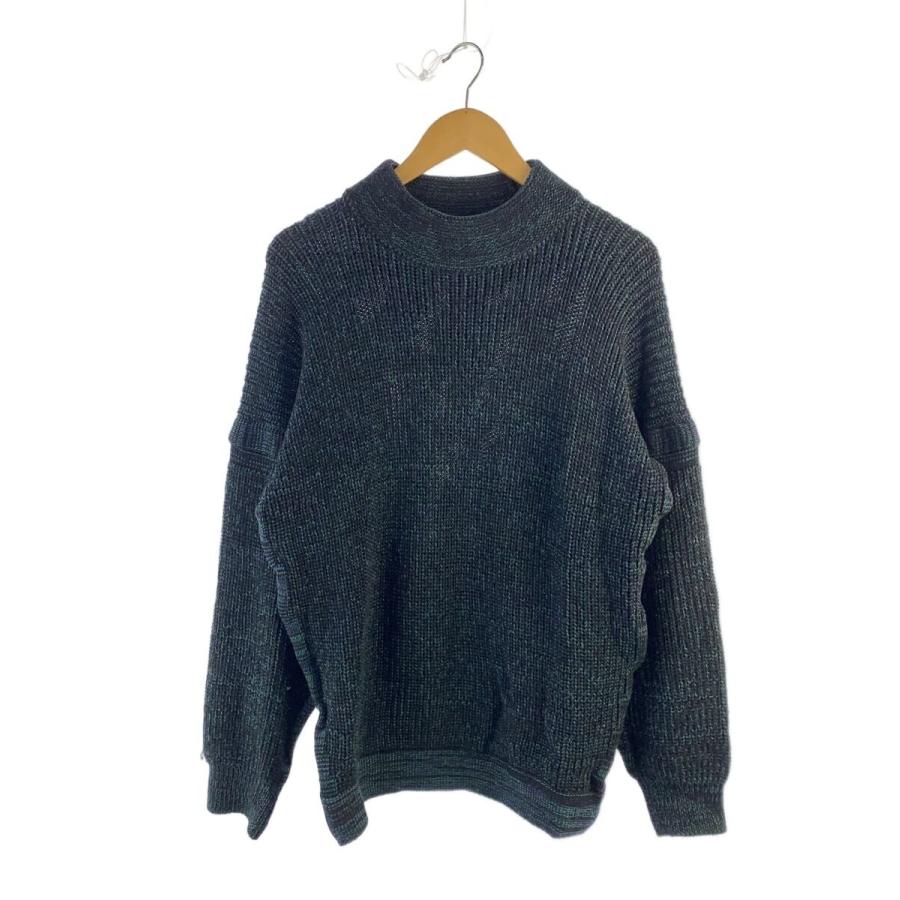 ISSEY MIYAKE MEN◇モックネックニット・セーター(厚手)/3/ウール
