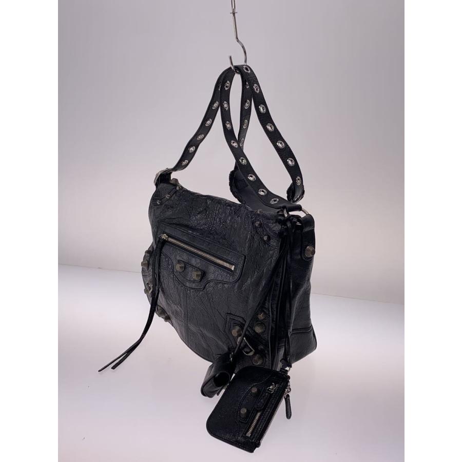 BALENCIAGA Le Cagole ブラックメッセンジャーバッグ Balenciaga Le Cagole メッセンジャーバッグ | ブラック