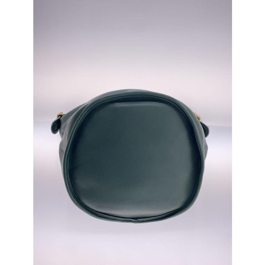 美品✨オールドコーチ　ショルダーバッグ バケツ型 グリーン レザー 9085 COACH◇OLD COACH/バケツ型ショルダーバッグ/レザー/グリーン