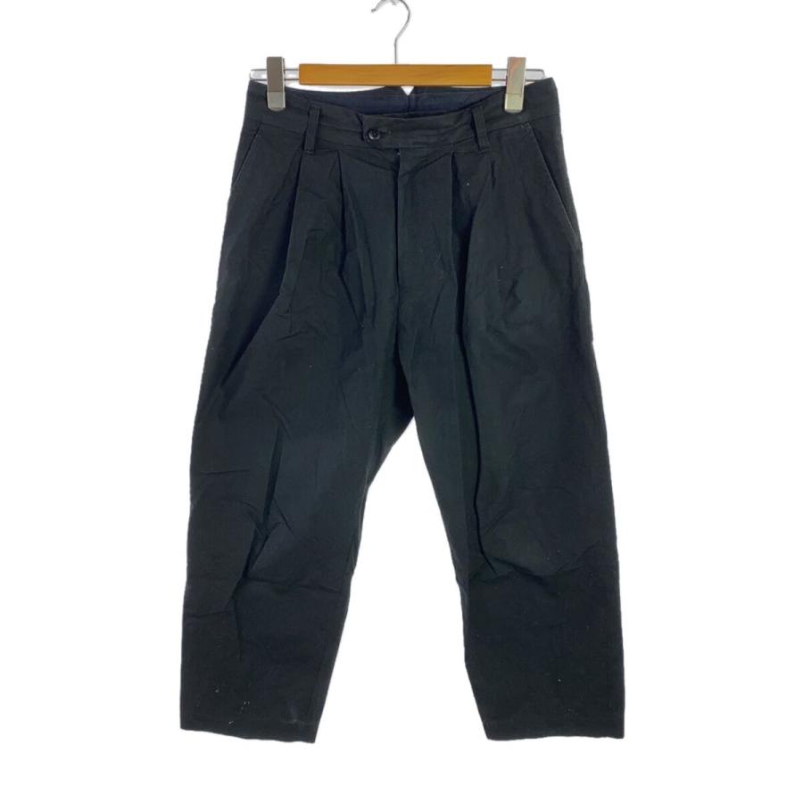 stein◇20SS/WIDE TAPERED TROUSERS/ストレートパンツ/S/コットン