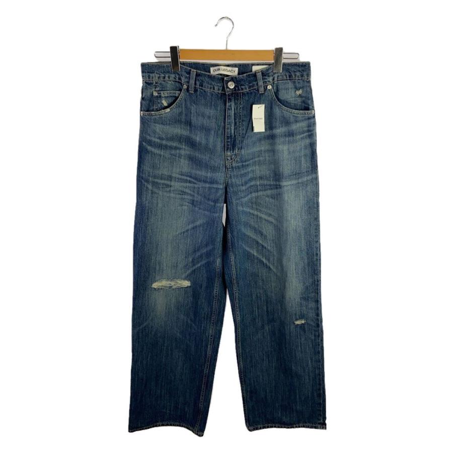 OUR LEGACY◇24AW/VAST CUT VINTAGE RUBBER/ストレートパンツ/32