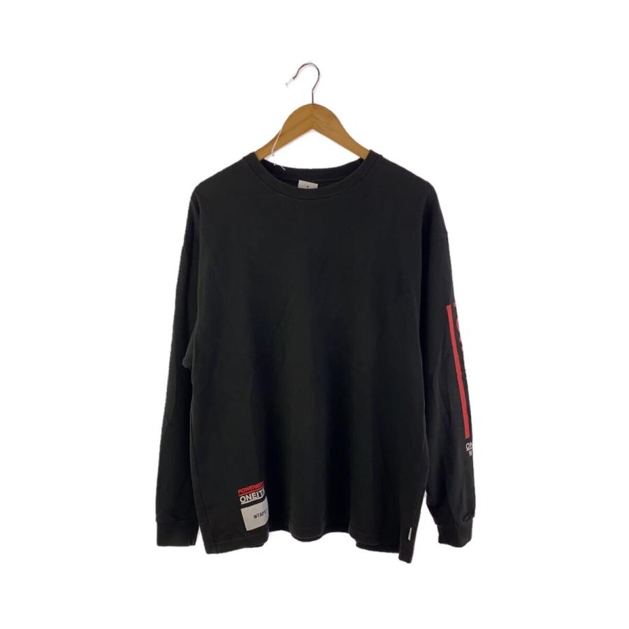 WTAPS◇22AW/POWER-T/ LS/COTTON. ONEITA/長袖Tシャツ/1/コットン