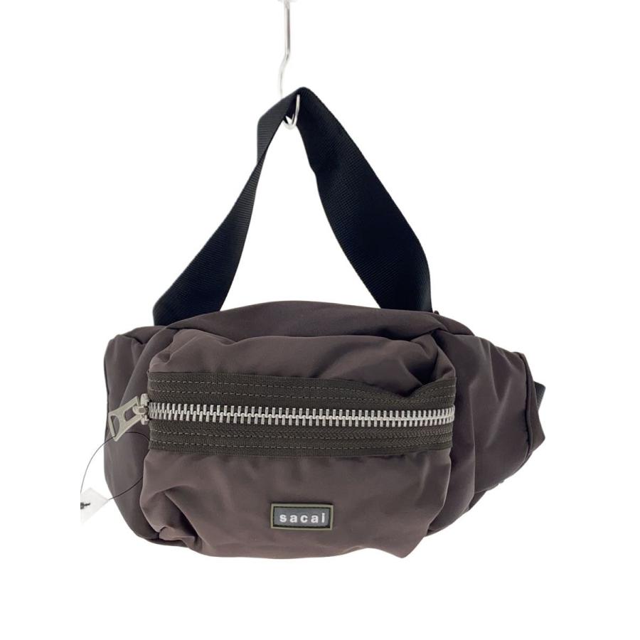 バッグ sacai Pocket Bum Bag sacai◇Pocket Bum Bag/ショルダーバッグ/ポリエステル/ブラウン/25