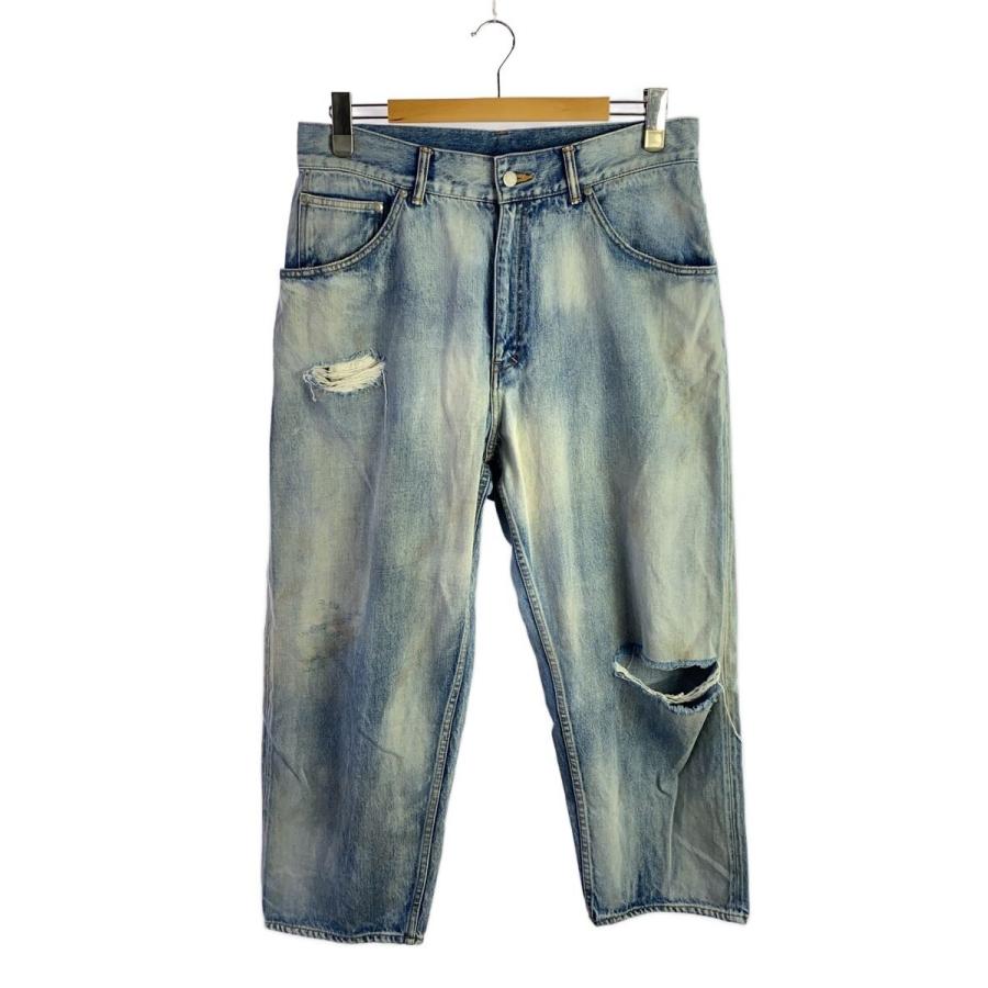ANCELLM◇23SS/SELVEDGE TAPERED 5P DENIM PANTS/ストレート