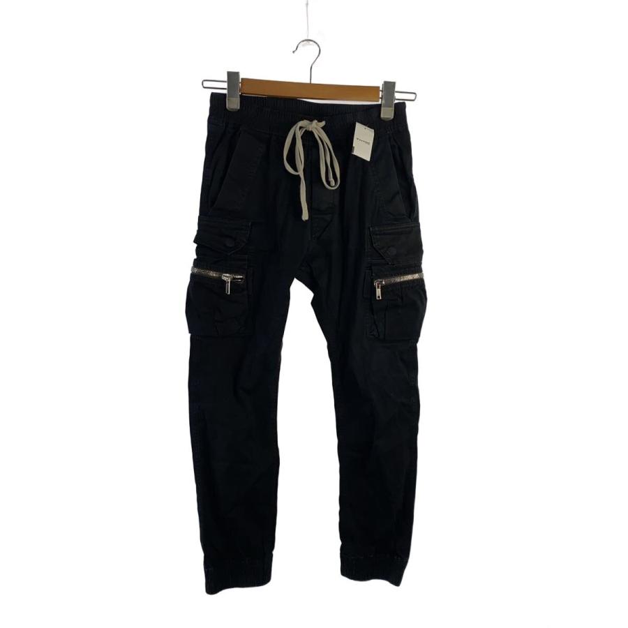 Rick Owens◇21AW/MASTODON CARGO/カーゴパンツ/44/コットン/ブラック