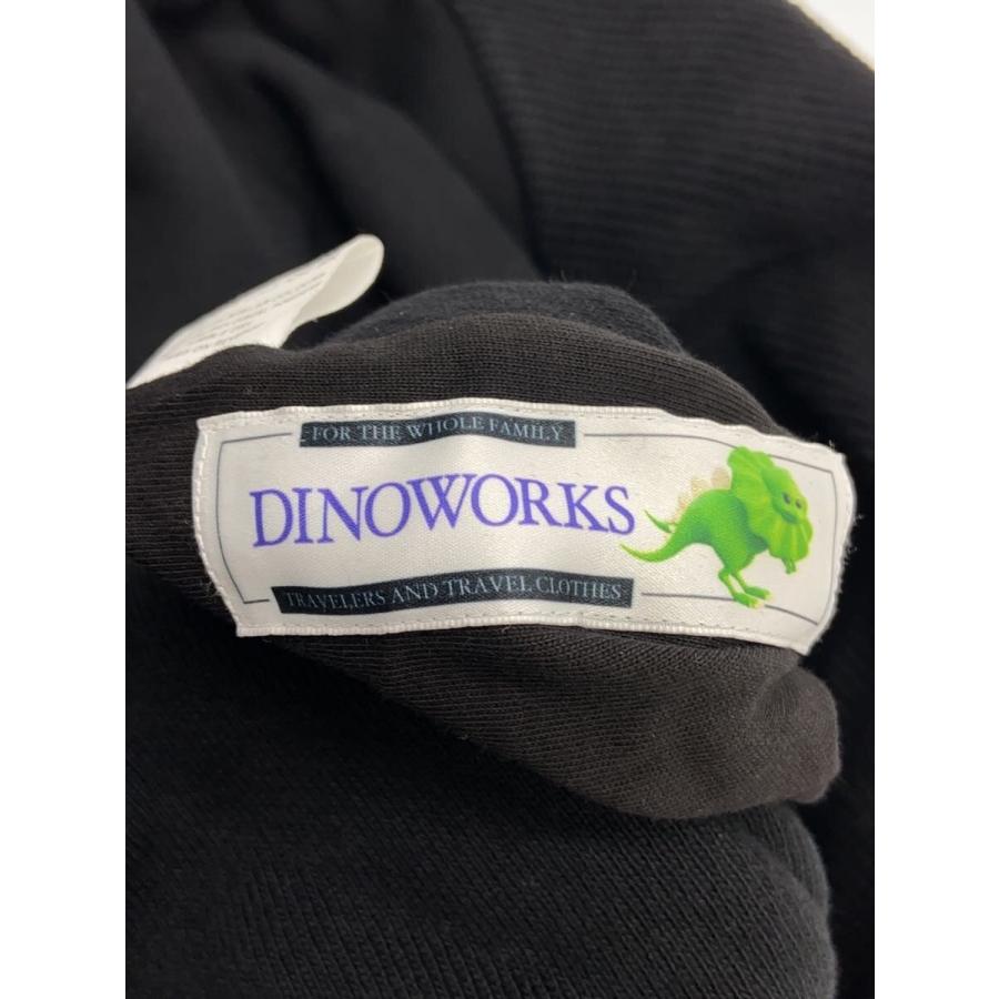 DINOWORKS/egg hoodie//パーカー/L/コットン/ブラック : セカンド