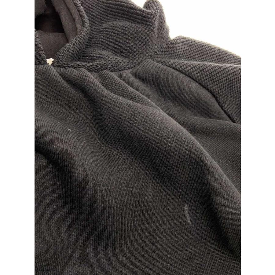DINOWORKS/egg hoodie//パーカー/L/コットン/ブラック : セカンド