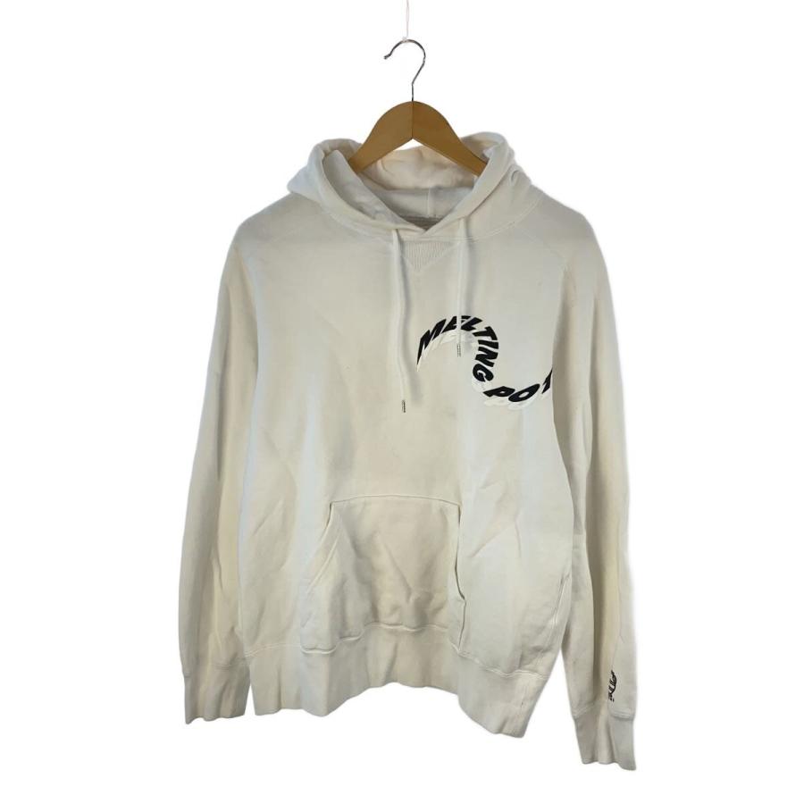 sacai サカイ パーカー ジップアップ キルティング ドッキング ホワイト sacai◇パーカー/1/コットン/ホワイト/19-0003S : セカンドストリート