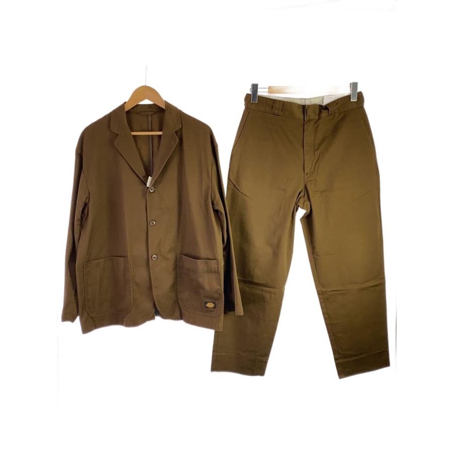DICKIES◇21SS/TRIPSTER INC/セットアップ/M/ポリエステル/ブラウン