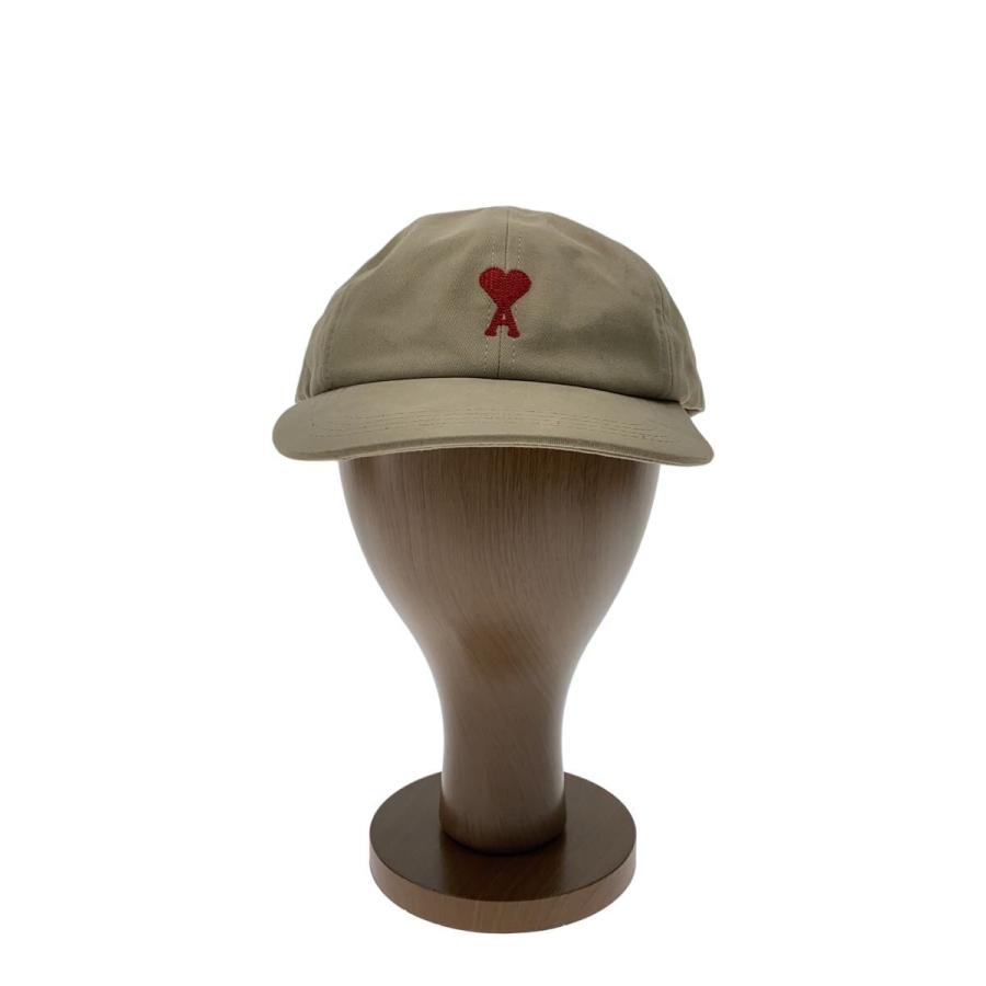 ami ベージュ キャップ ハート刺繍 ami parisベージュキャップ ハート刺繍 楽天市場】アミ パリス ami