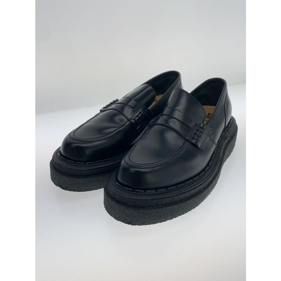 GEORGE COX◆COIN LOAFER/ローファー/UK9/ブラック/21-02649M/15409VII_1