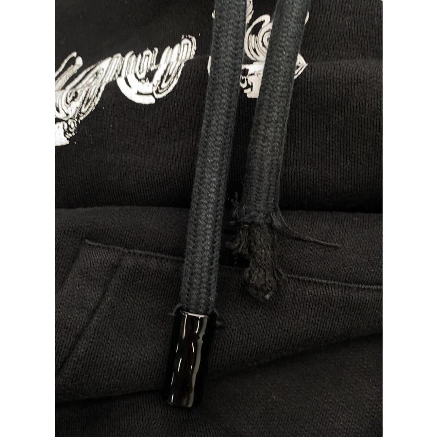 美品 ルイヴィトン Amen Break フーディ パーカー ブラック LOUIS VUITTON◇22SS/Amen Break/パーカー/M/コットン/ブラック