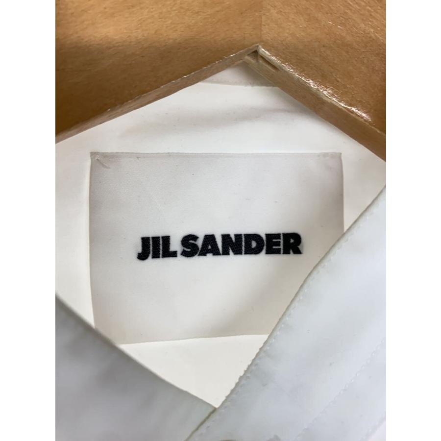 JIL SANDER◇バンドカラーオーバーサイズ長袖シャツ/38/コットン
