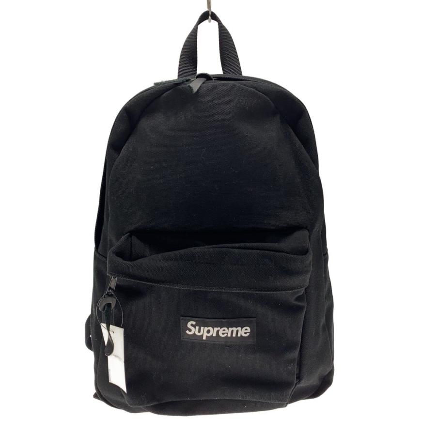 Supreme◇Canvas Backpack/リュック/--/ブラック// : セカンド