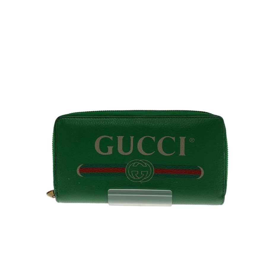 GUCCI◇長財布/--/グリーン/メンズ// : セカンドストリートYahoo!店
