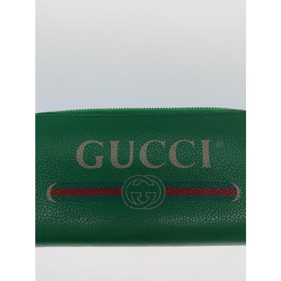 GUCCI◇長財布/--/グリーン/メンズ// : セカンドストリートYahoo!店