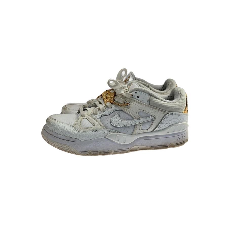 NIKE◇X NIGO AIR FORCE 3 LOW_X エアフォース ロー/28.5cm/WHT