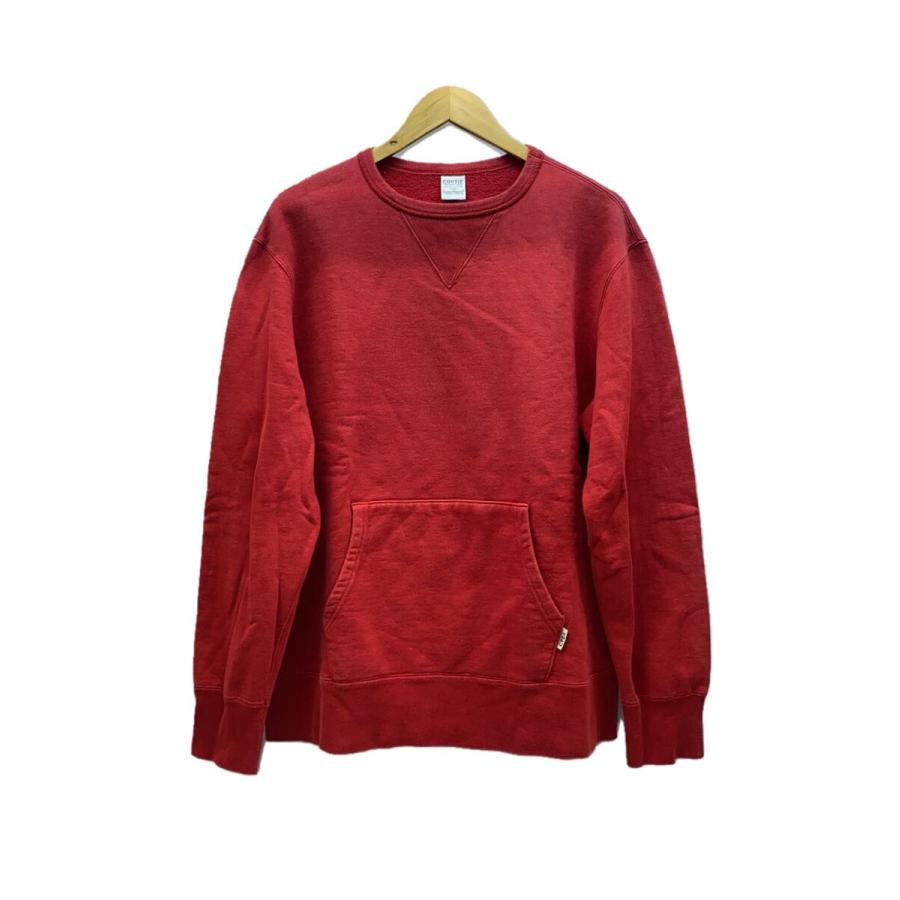 COOTIE◇前V/スウェット/トレーナー/L/コットン/レッド/赤 : セカンド  