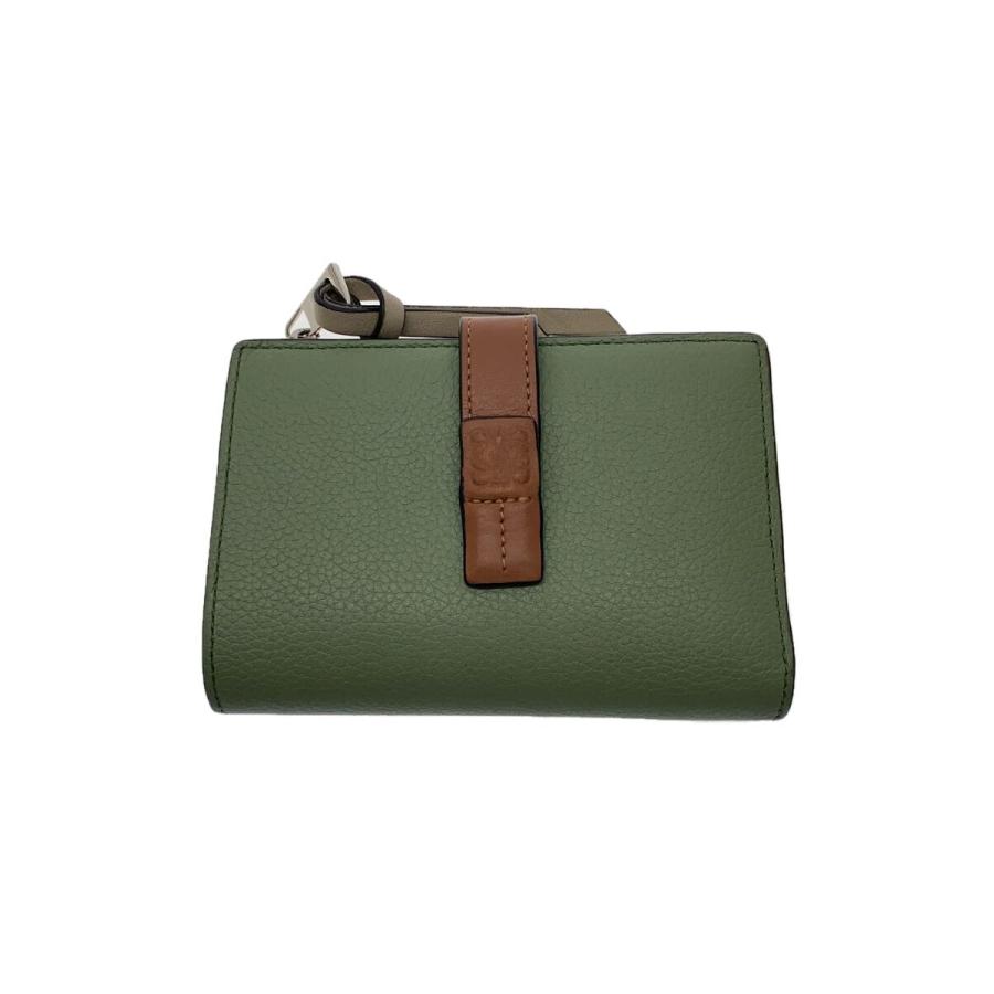 LOEWE◇スリムジップ バイフォールド ウォレット/2つ折り財布/レザー