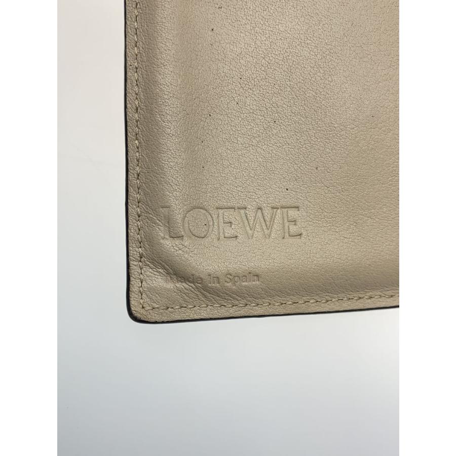 LOEWE◇スリムジップ バイフォールド ウォレット/2つ折り財布/レザー
