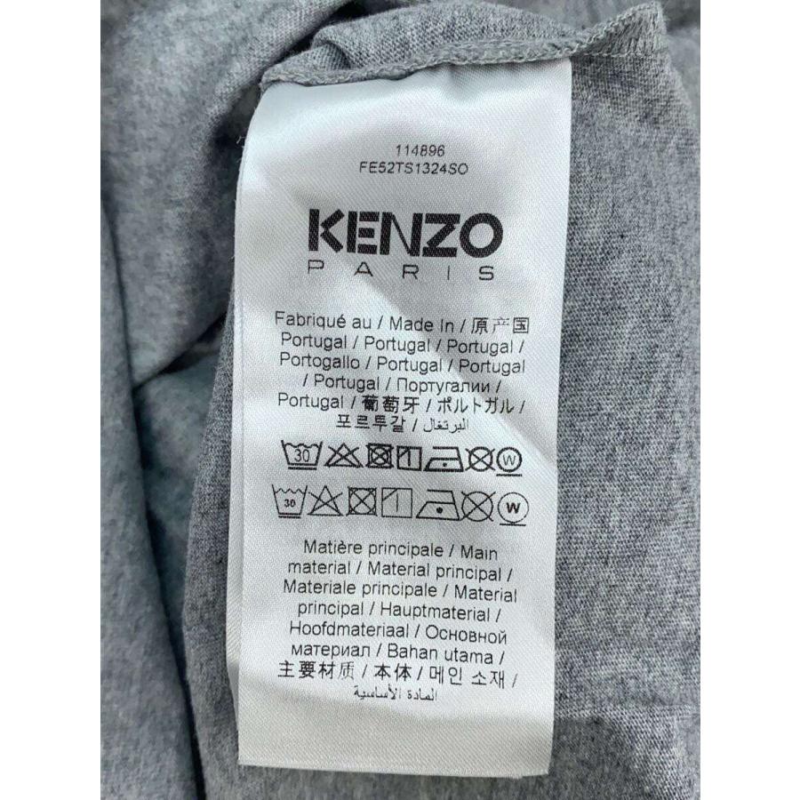 KENZO◇タグ付/KENZO by Verdy/クラシックTEE/Tシャツ/M/GRY/プリント