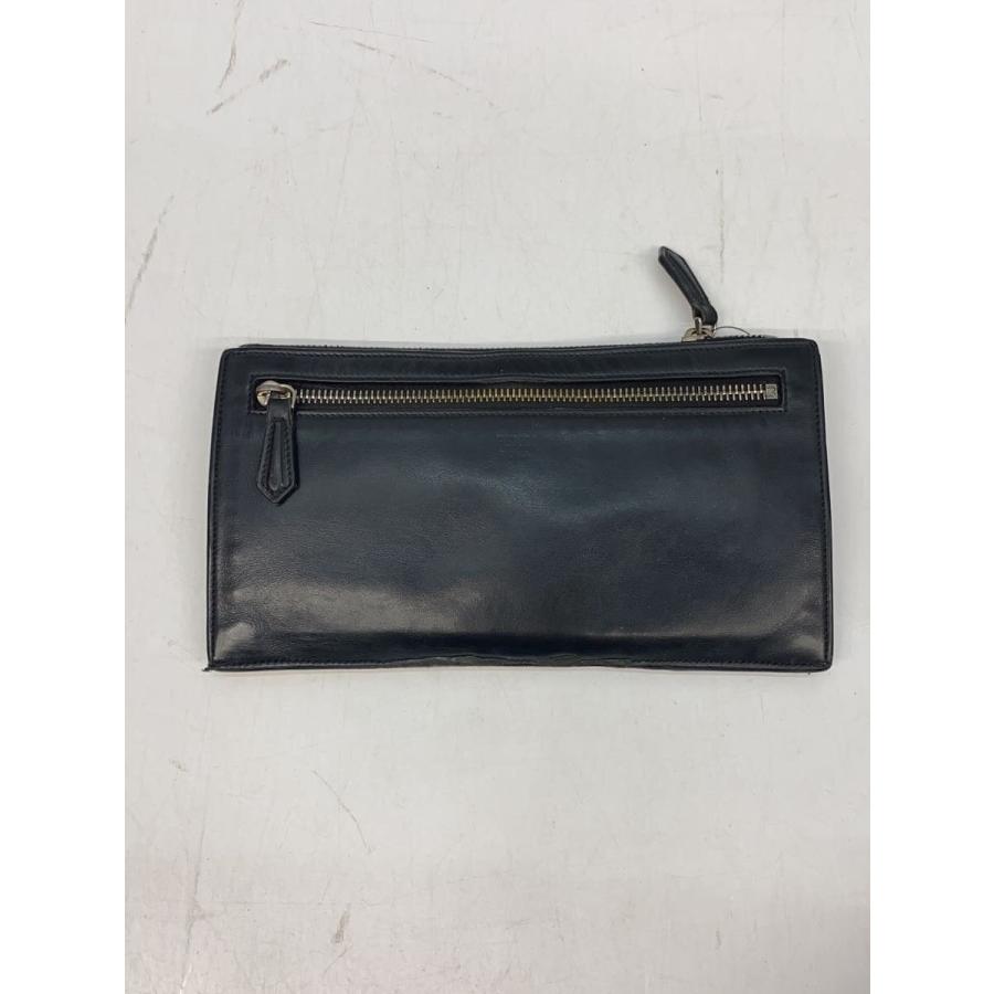 FENDI◇MONSTER/モンスター/セカンドバッグ/クラッチバッグ/レザー/BLK 