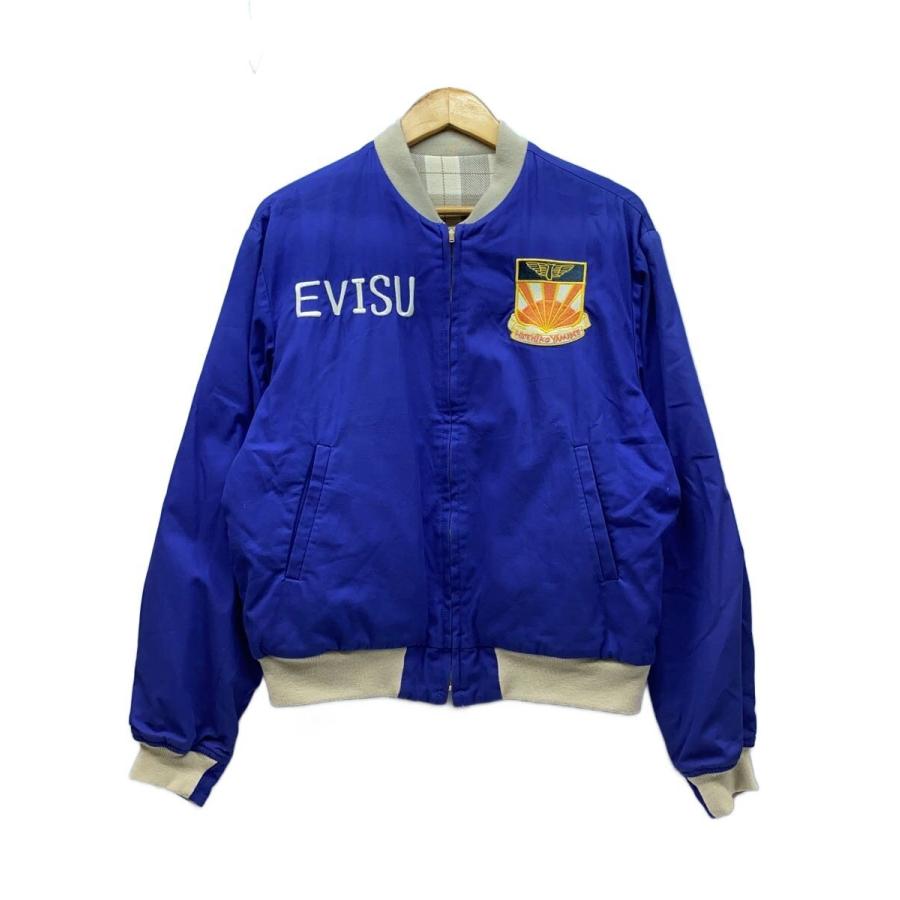 EVISU◇リバーシブル/COBRA/コブラ/ロゴ刺繍/スカジャン/ジャケット