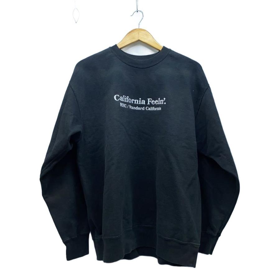 美品♪L相当 ロンハーマン× STANDARD CALIFORNIA トレーナー STANDARD CALIFORNIA◇×RHC Ron Herman/ロゴ刺繍スウェット/トレーナー