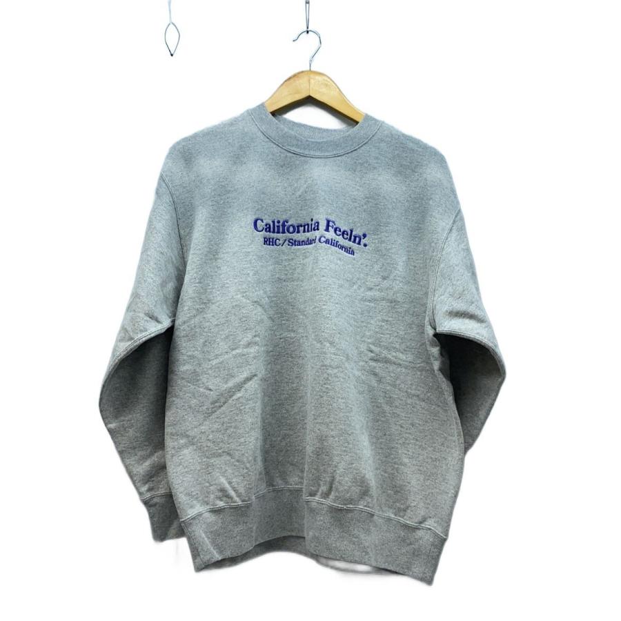 STANDARD CALIFORNIA for RHC 別注スウェット STANDARD CALIFORNIA◇×RHC Ron Herman/ロゴ刺繍スウェット/トレーナー