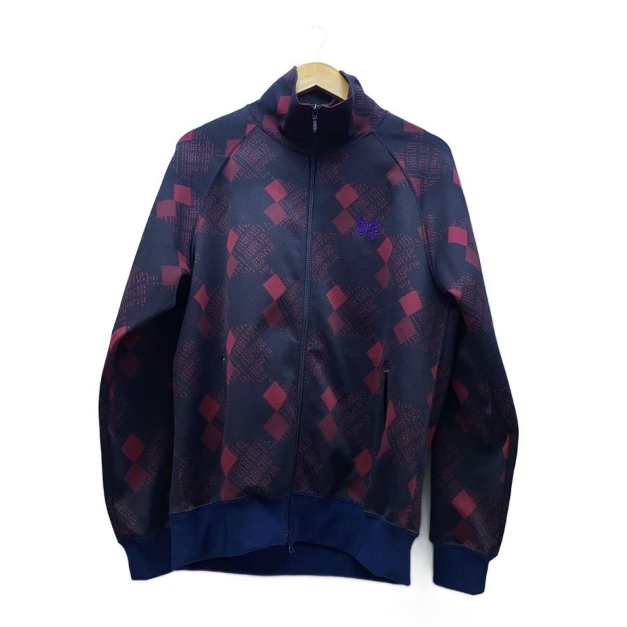 Needles トラックジャケットハート柄 総柄 Track Jacket 美品】Needles ニードルス トラックジャケット ハート柄 総柄 Mサイズ
