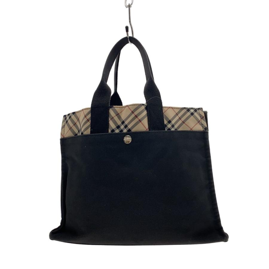 BURBERRY BLUE LABEL◇ノヴァチェック切替/トートバッグ/ハンドバッグ