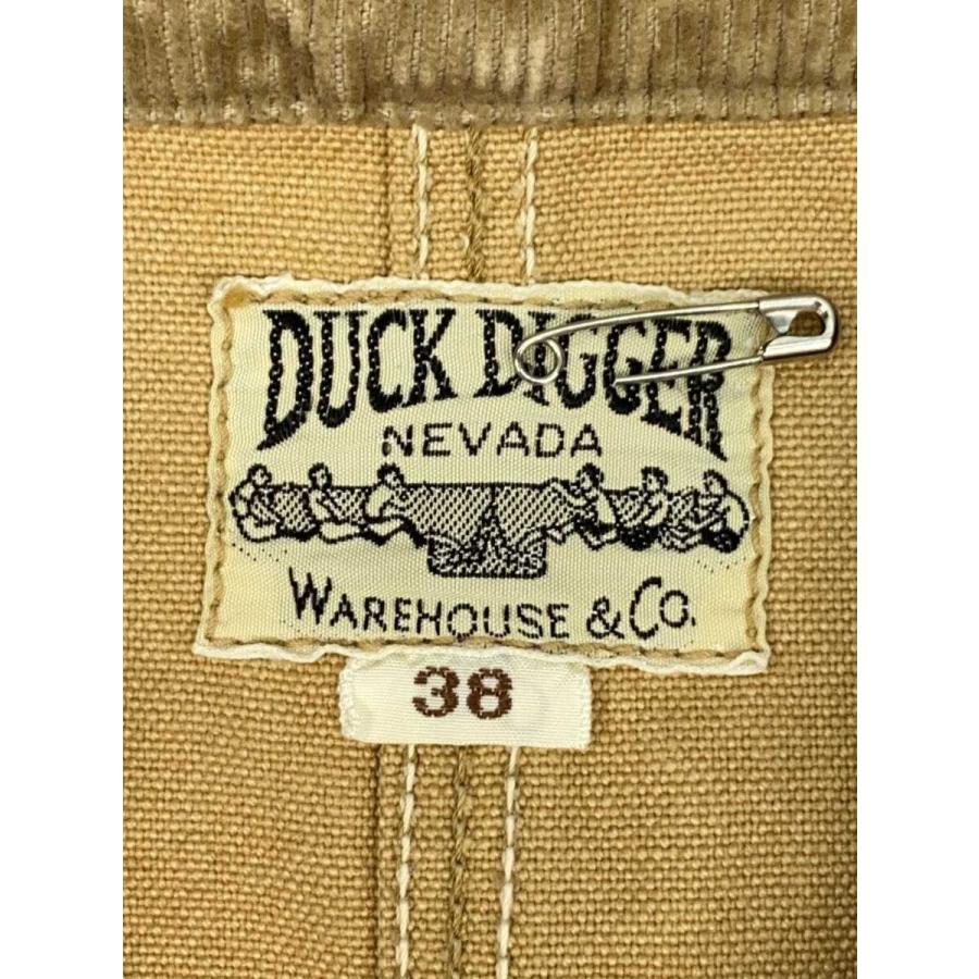 WAREHOUSE◇duckdigger/カバーオール/38/--/BEG/? NULL ? : セカンド 